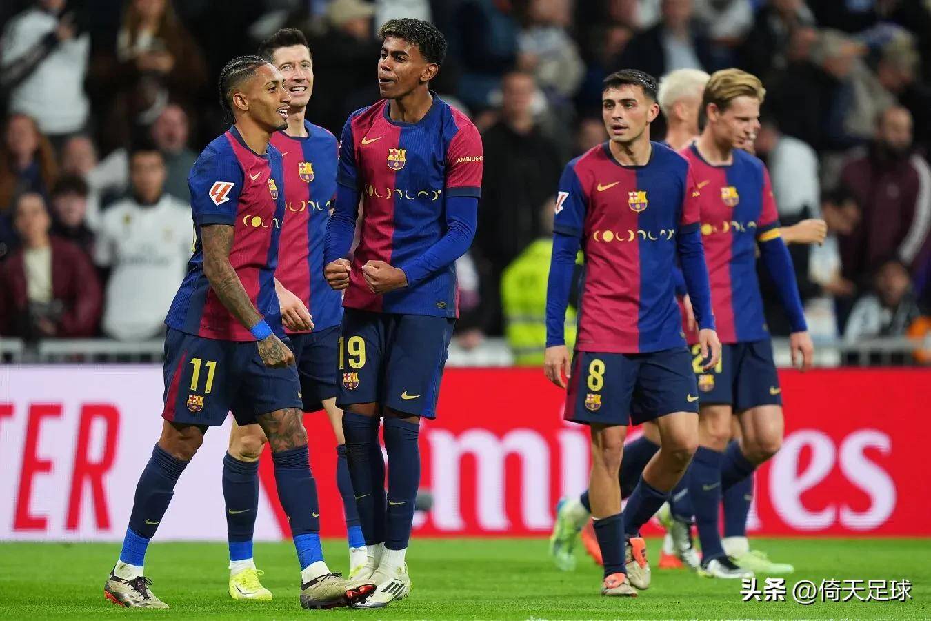 巴萨横扫西班牙，萨内状态火热