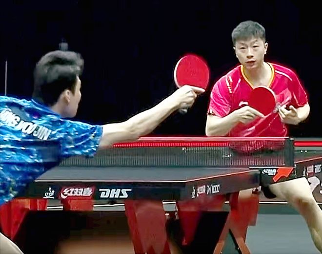 韩国队横扫中国队，马龙刷新纪录