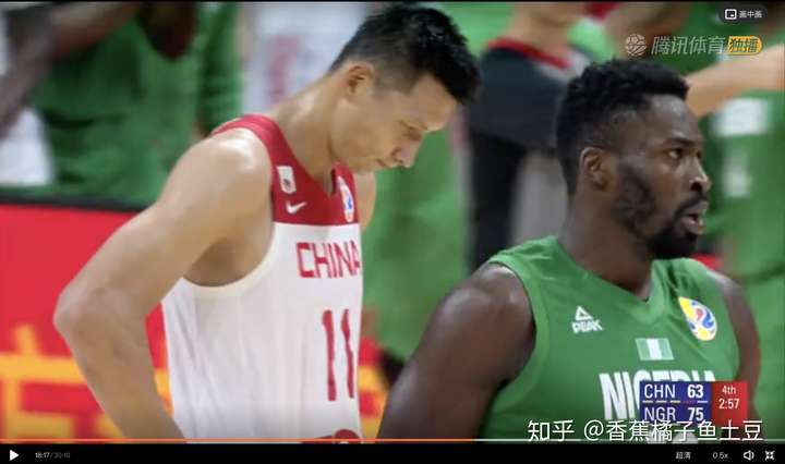 尼日利亚男篮碾压中国男篮，库里高光表现